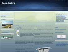 Tablet Screenshot of costaballena.com
